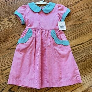 Sophie & Lucas Scallop Christmas Dress